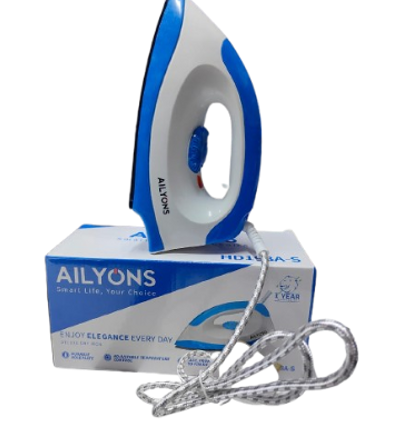 Lyons AN-2001K High Quality Electric Dry Iron Box with Non-stick sole plate image