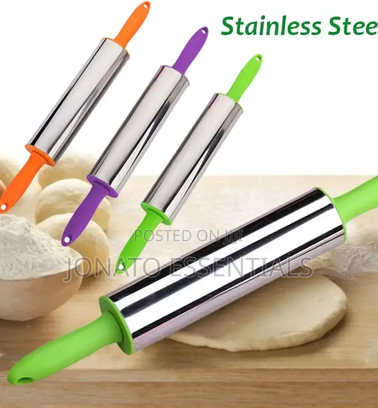 Stainless Steel Rolling Pin image