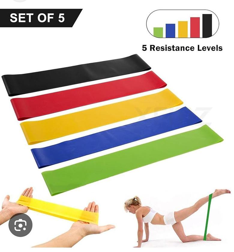 5pc Resistance Bands image