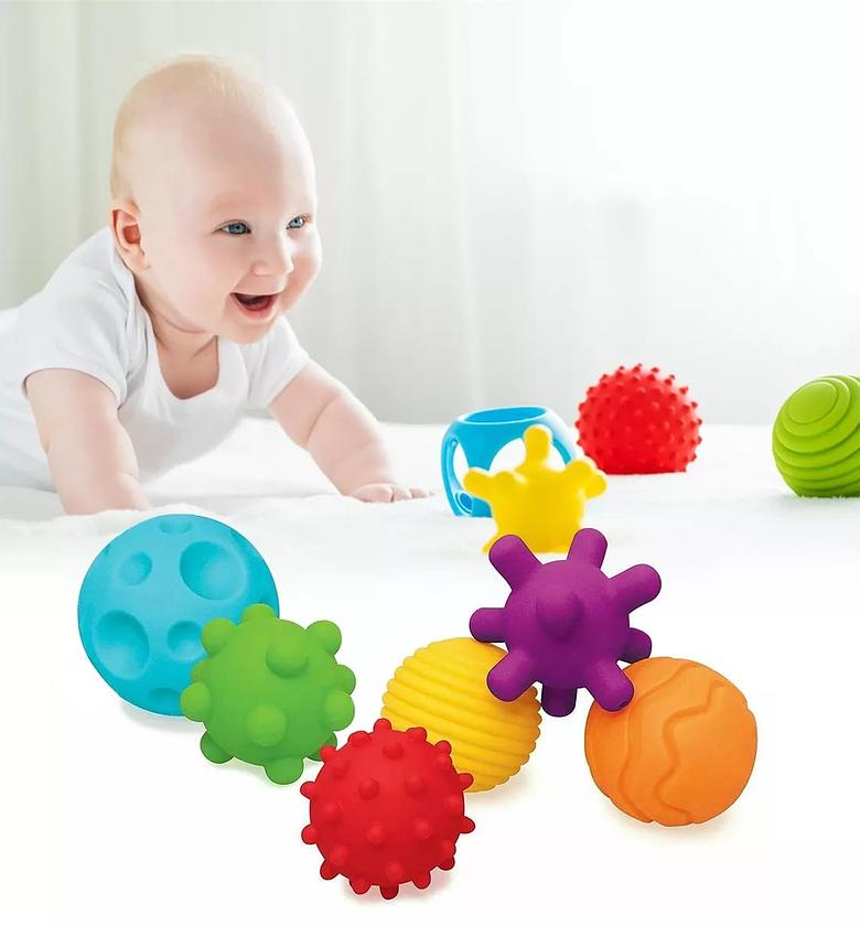 Infantino Sensory Textured Multi Ball Set  image