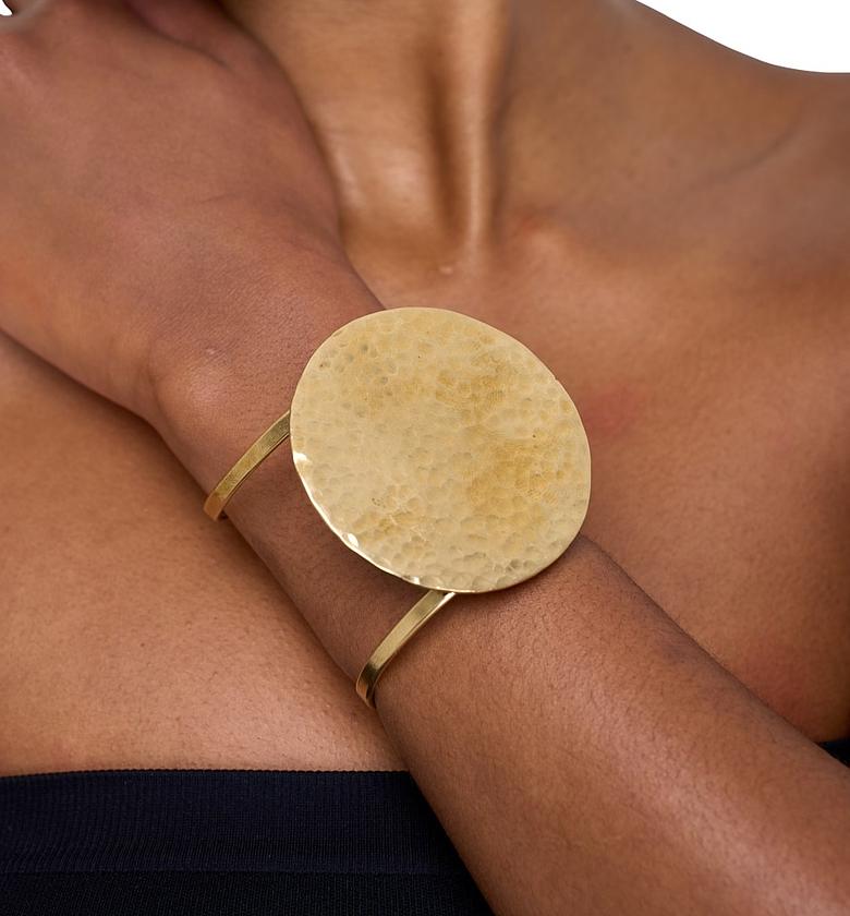 Nomalanga Medium Brass Bracelet Adjustable  image