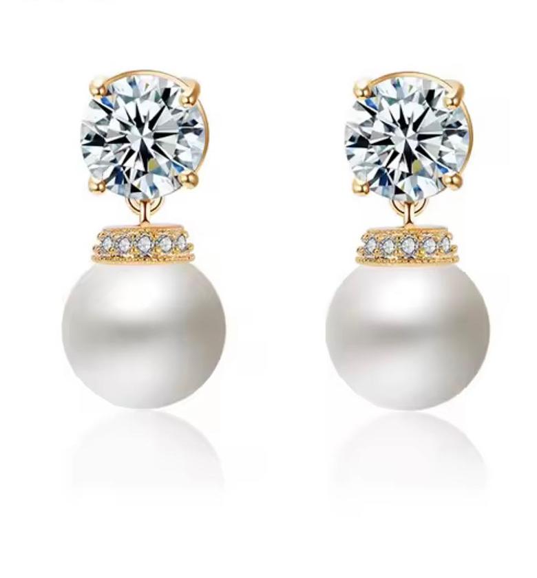 Classic Zenith Pearl Drop Earrings image
