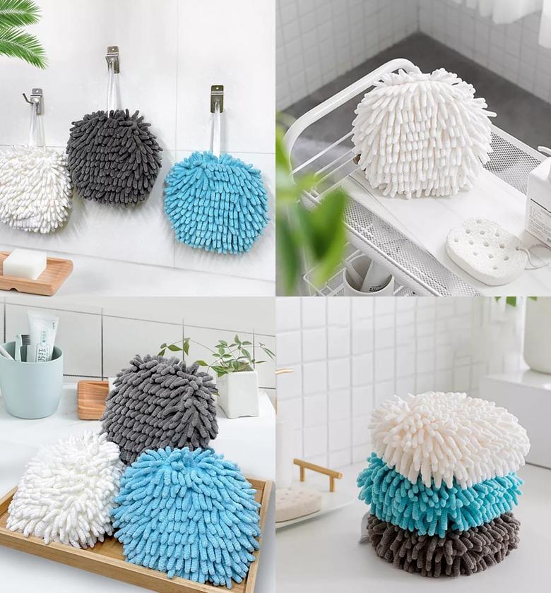 Microfiber Hand Towel for Kitchen, Bathroom, and Home image