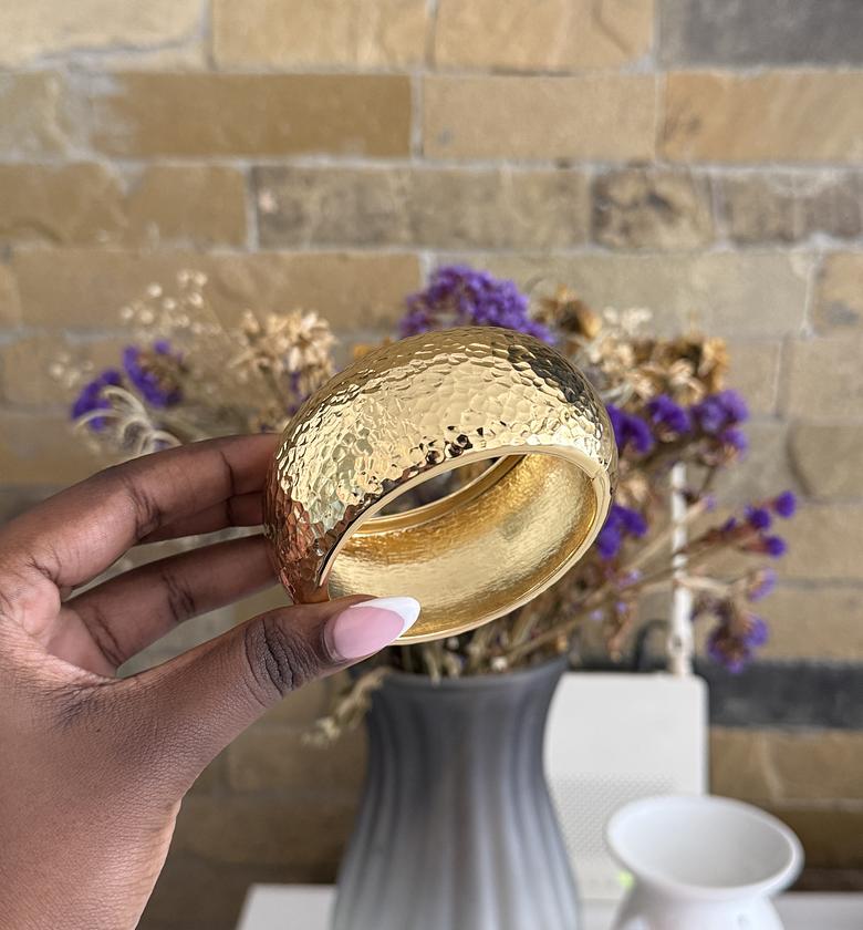 Pattern chunky bangle  image