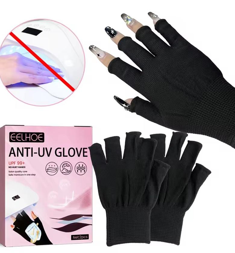 Anti UV Radiation Gel Dryer Machine Protection Gloves image