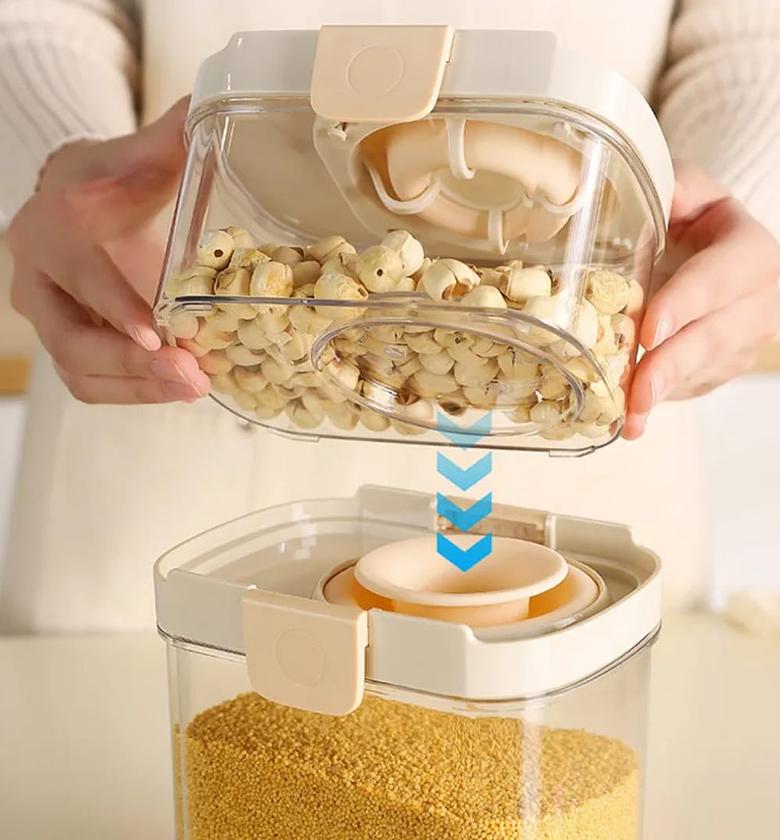 Silicone Snap-Lock Storage Box Sealed Storage Silicone Locking Organiser image