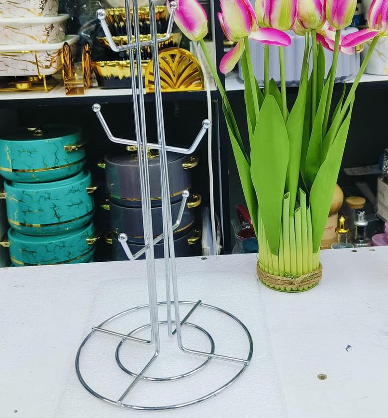 Cup Holder Mug Holder Cup Stand With 6 Hooks image