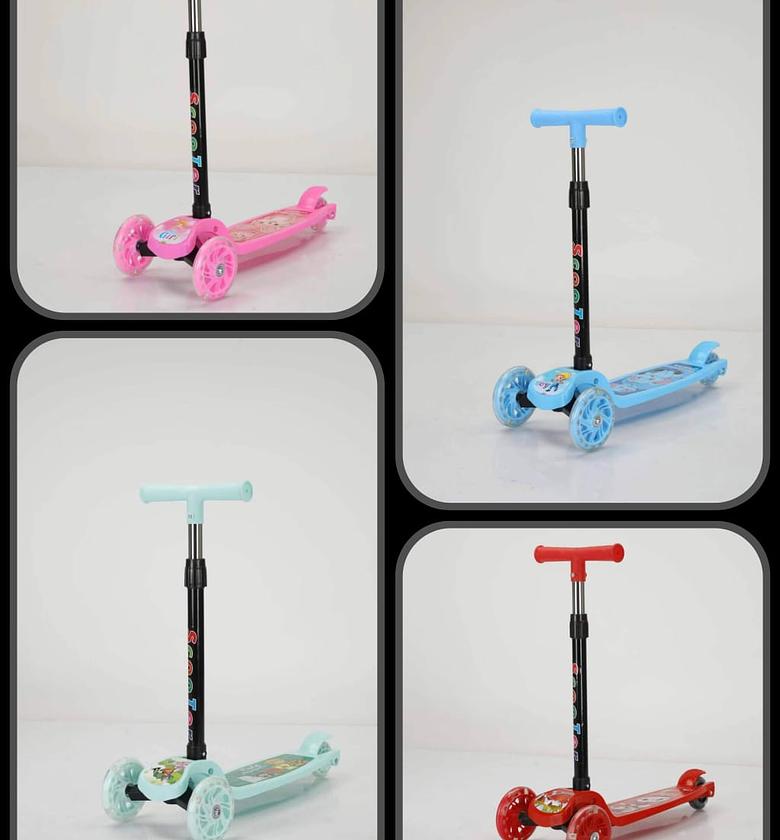 Kids Adjustable Scooter, Tricycle, Foot Scooter image