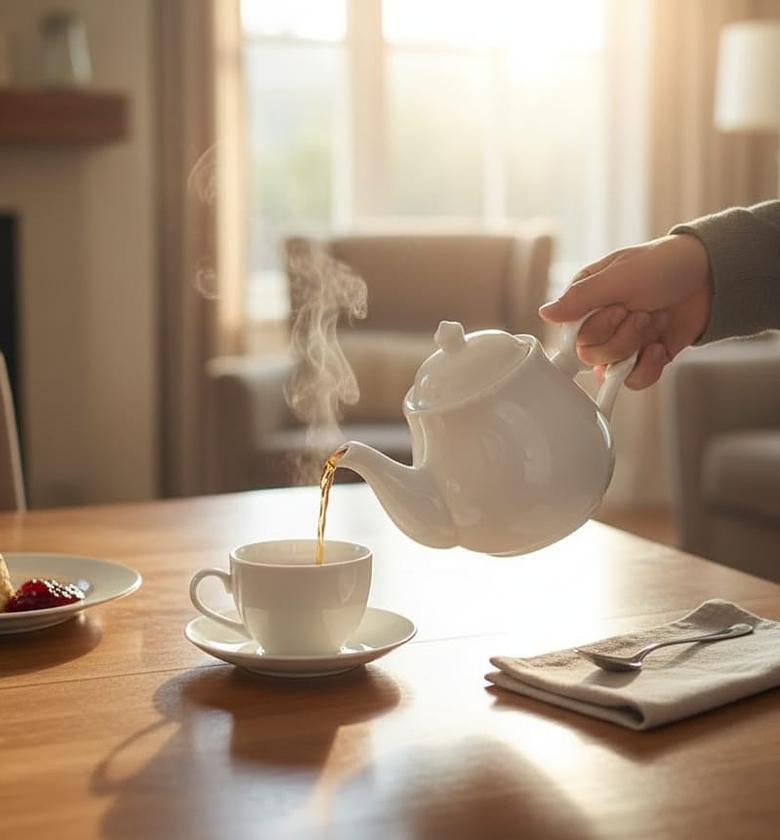 ceramic kettle round 1000ml image