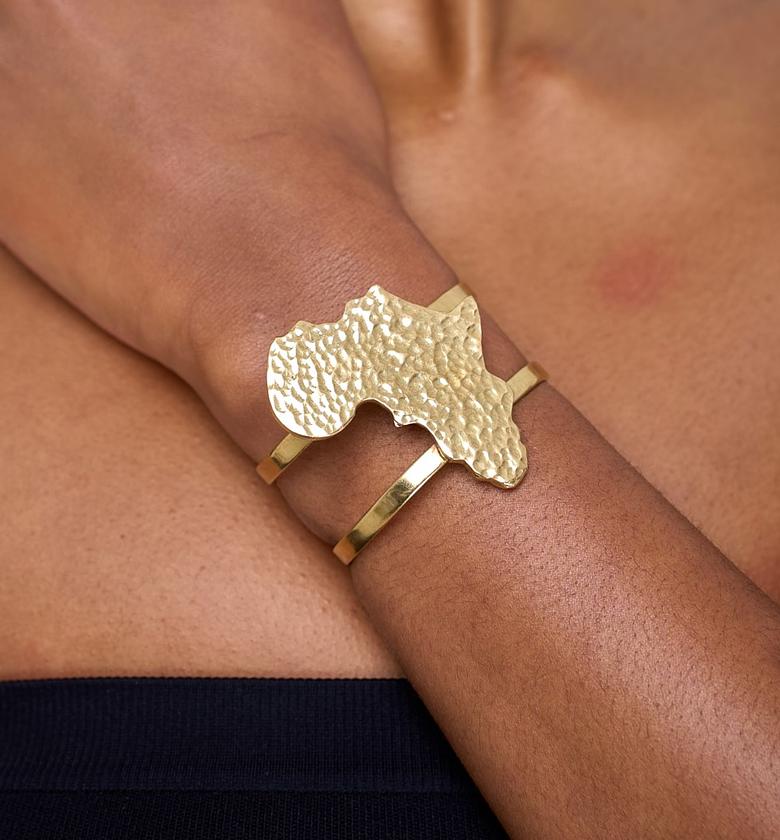 Makeni Brass Bracelet  Adjustable  image