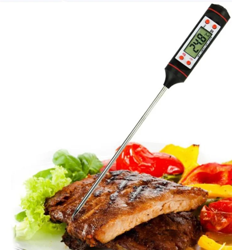 TP101 Digital Food Thermometer Instant Read Probe Meat BBQ Kitchen Thermometer image