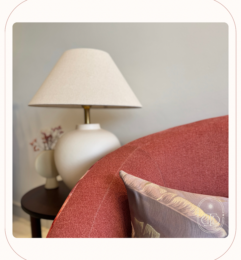 Minimalist table lamp. image