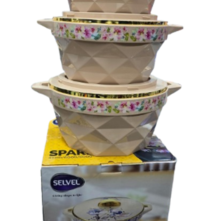 Insulated Casserole Set from the Selvel Sparkle range.  image