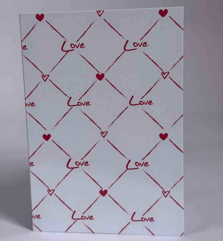 Classy Heart Love Card image