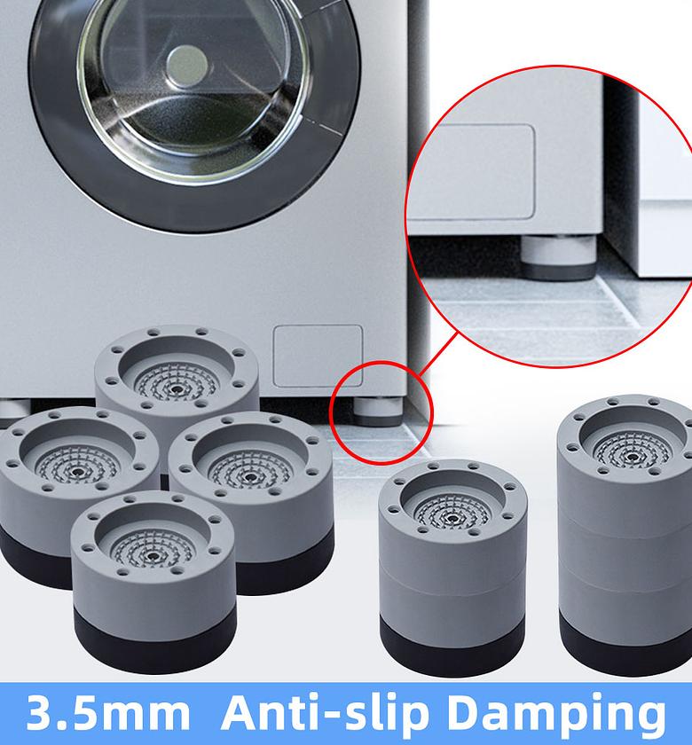 4pc Washing Machine Anti Vibration Pads, Sound Dampers image