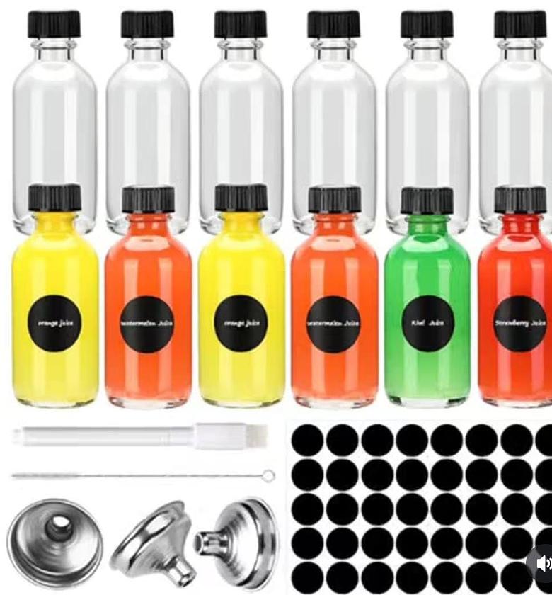 Ginger Shots Essential Glass Bottles image