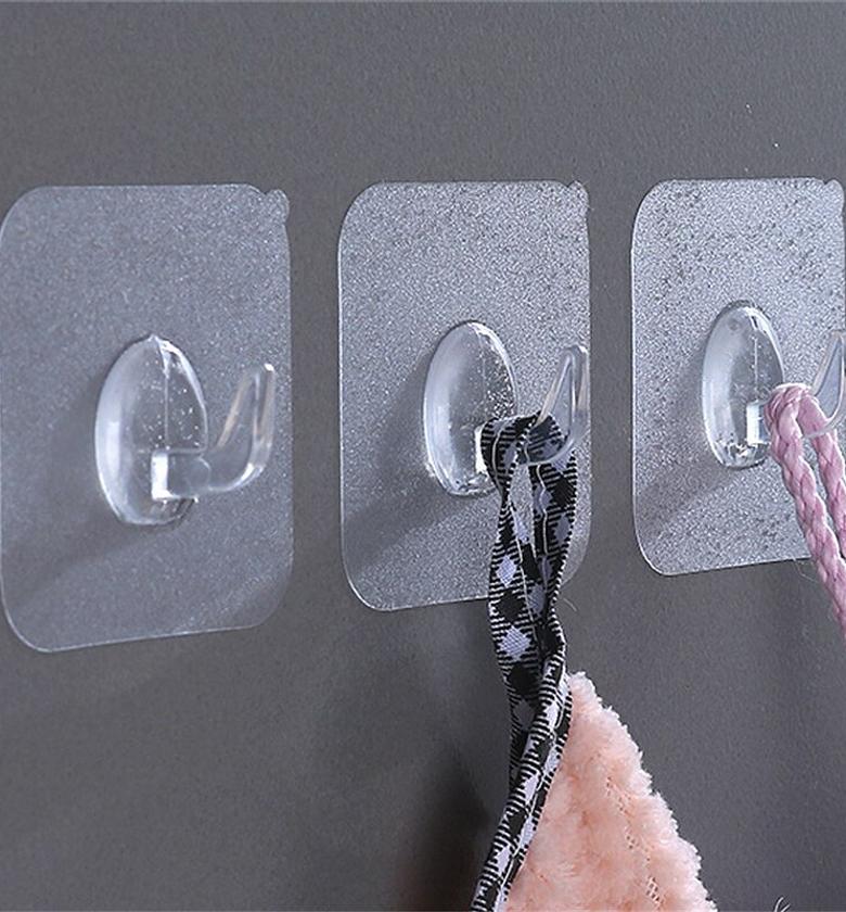 10pc Multipurpose Wall Hooks image