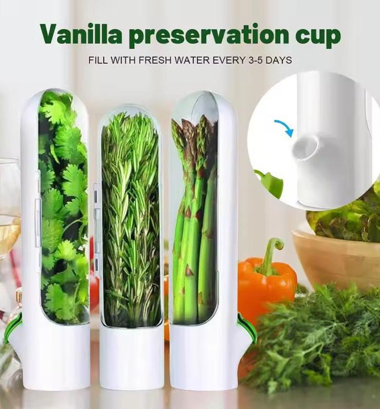 Fresh Herbs Fridge Storage Container image