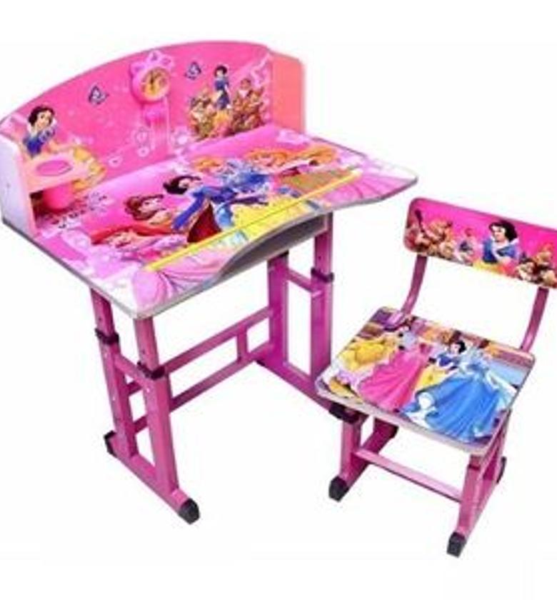 High Quality Adjustable Kids Study Table And Chair Children Desk image