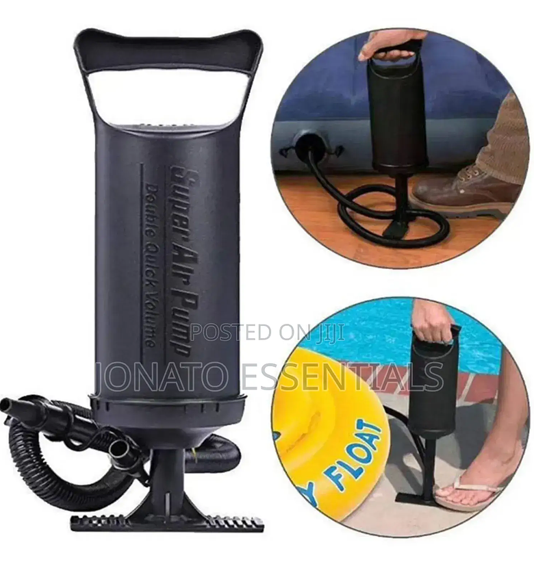 Quick Hand Air Pump for Inflatable Mattress Swimming Ring image