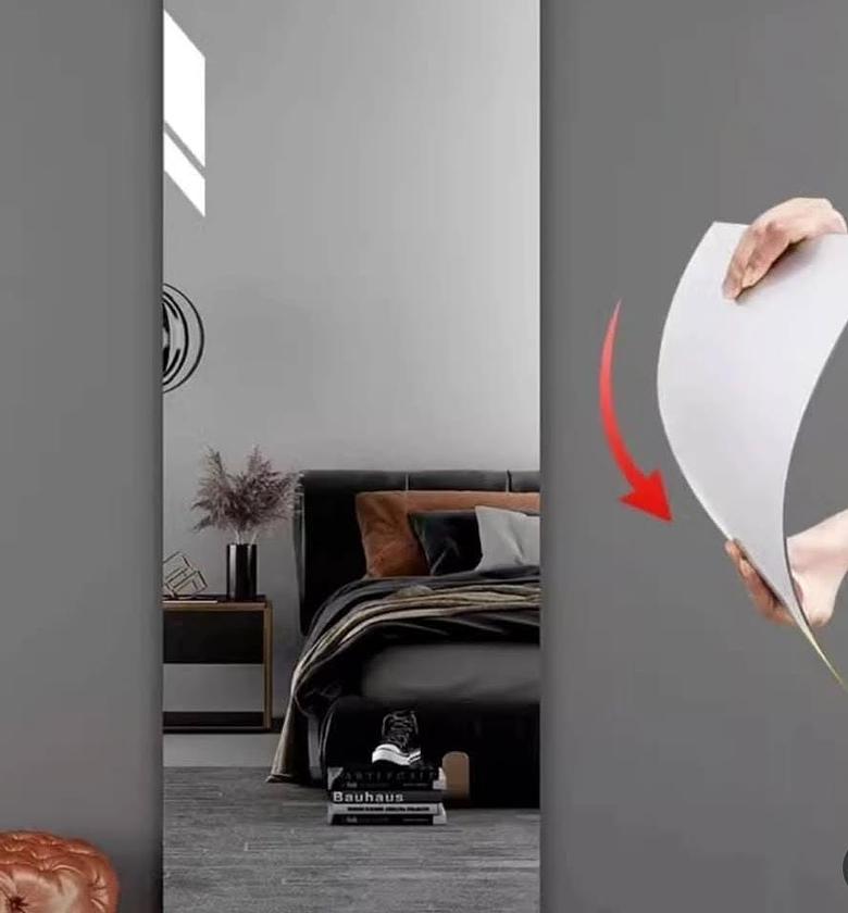 Unbreakable Acrylic Mirror / Self Adhesive Mirrors. image