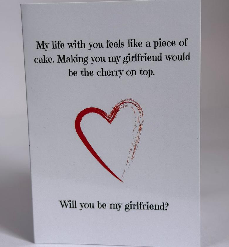 Sweet Romantic Proposal Card image
