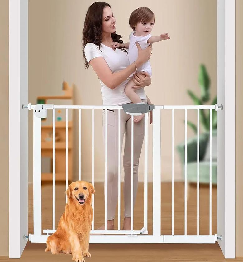 Baby Safety Gate Adjustable Between Size 73cm To Size 103CM image