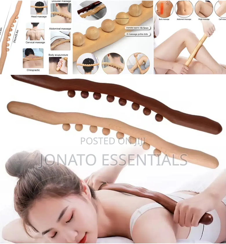 Wooden Gua Sha Stick – Natural Tool for Massage image