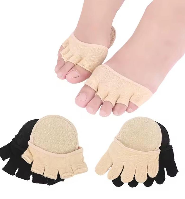 Pair Of Five Finger Forefoot Socks With Pad image
