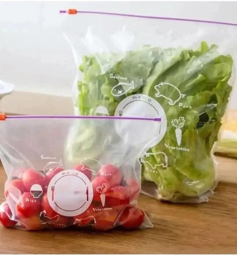 20PCS Reusable  ziplock bags image