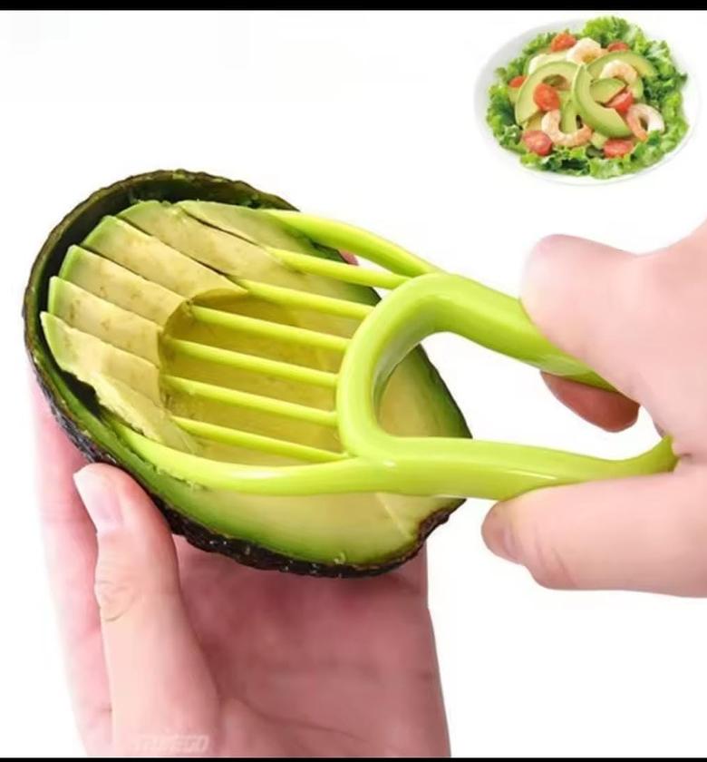 Avocado Slicer, Peeler and Cutter image