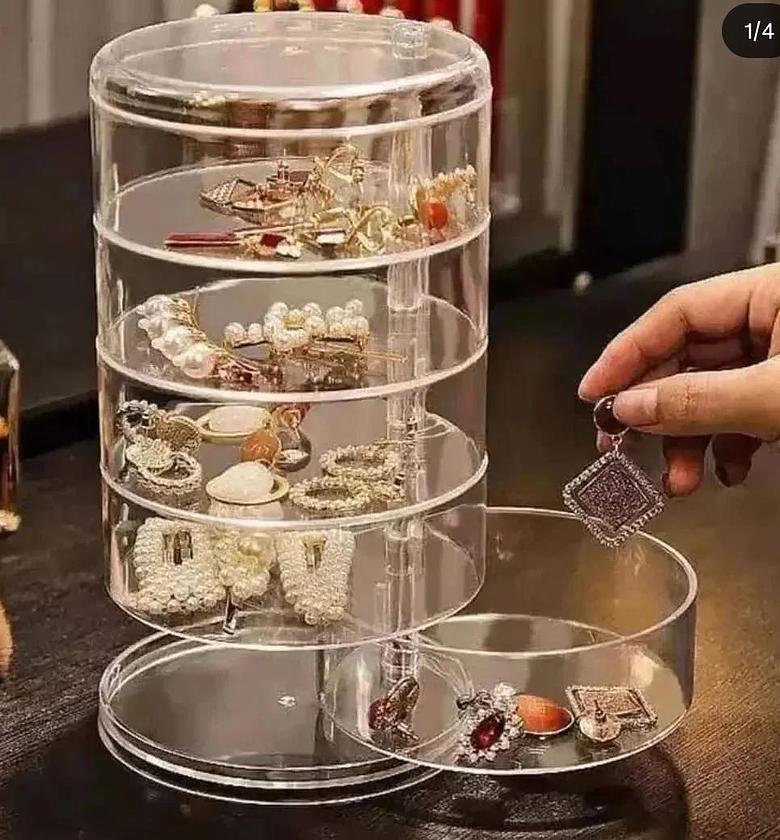 Rotating Jewellery holder  5layers image