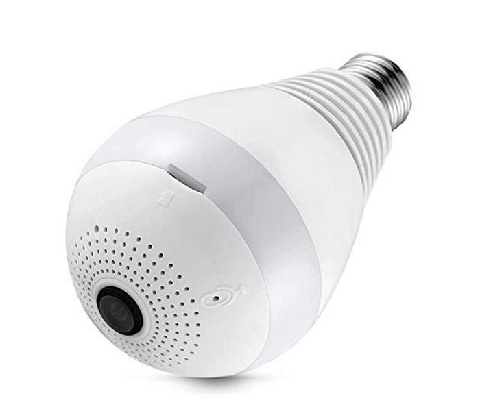 Generic 360 Degree Wifi Light Bulb Nanny Camera image