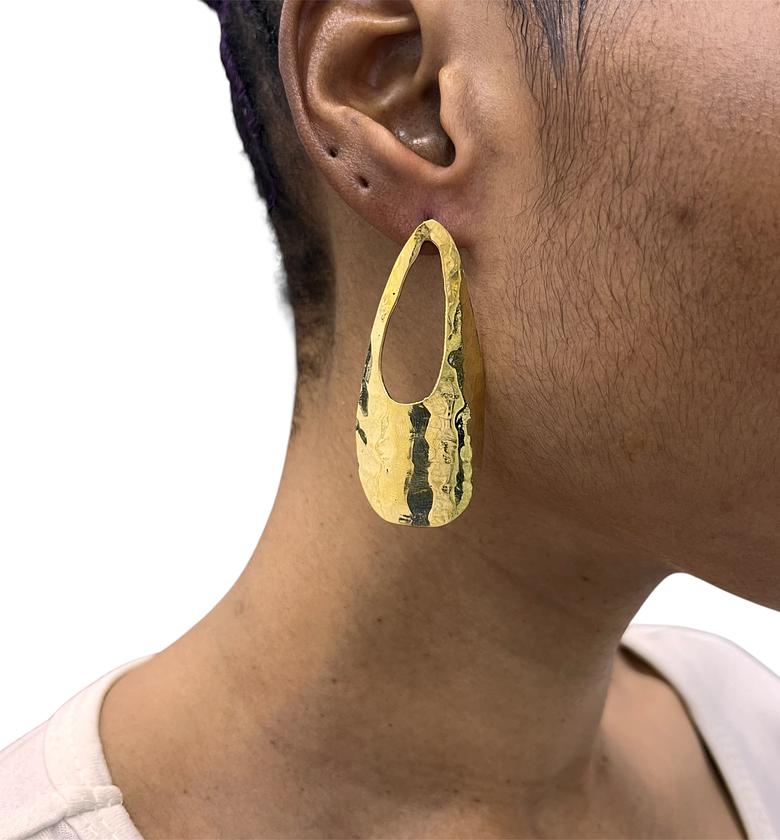 Lerato Brass Earrings  image