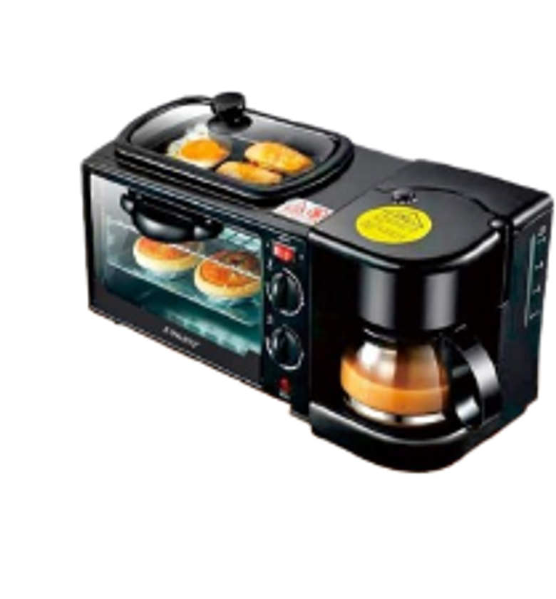 Sokany 3 In 1 Breakfast Maker, Toaster/oven Sk-145 image