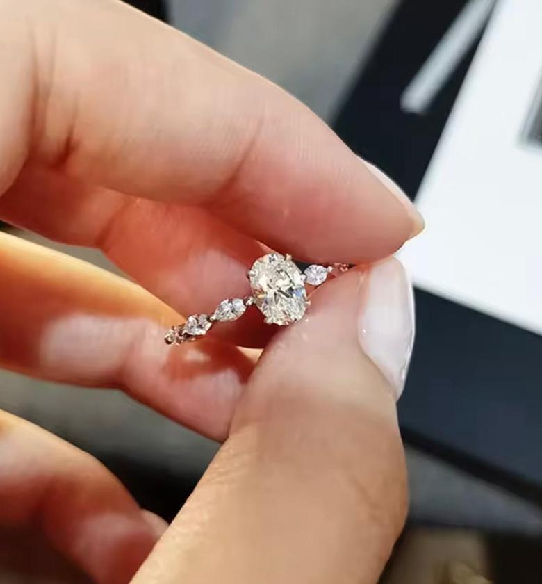 The Marquise Bloom Solitaire Ring image