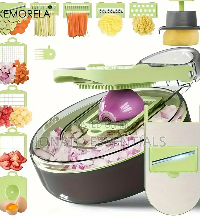 9 in 1 Multifunctional Vegetable Slicer, Chopper, Cutter image