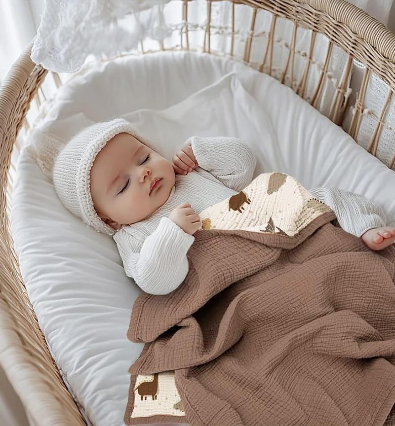Baby Muslin Signature Blankets image