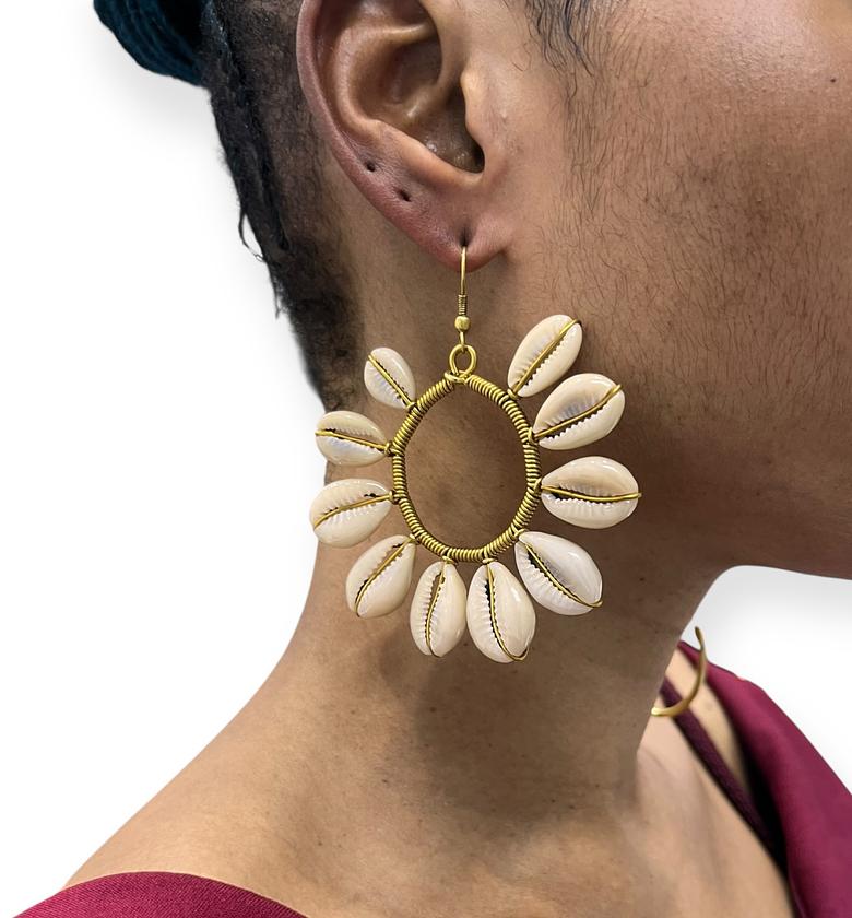 Neo Brass Earrings  image