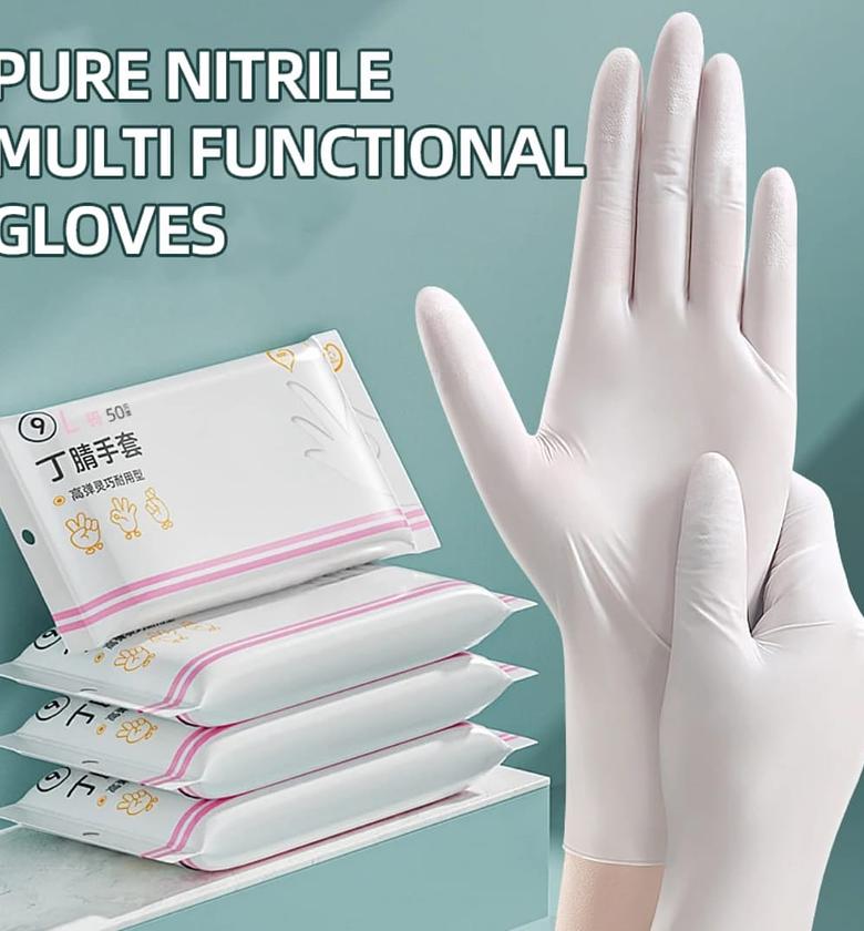 Pure Nitrile Multi Functional Gloves 50pcs Size L - Buy Online Nairobi Kenya image
