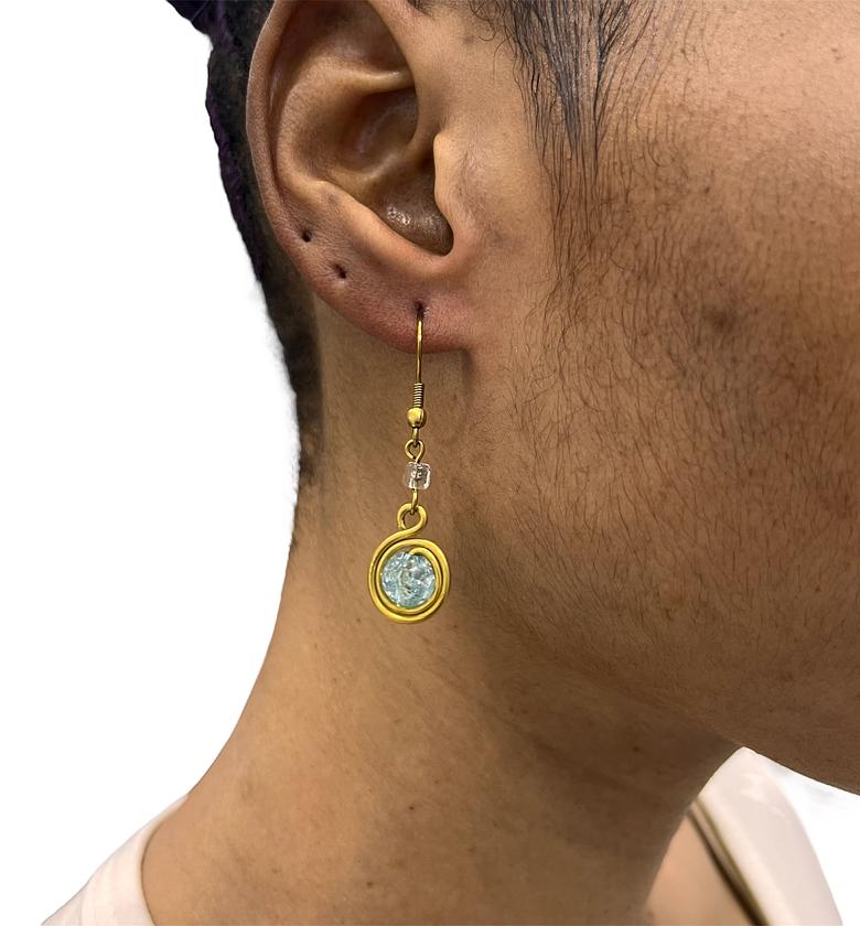 Rudo Brass Earrings  image