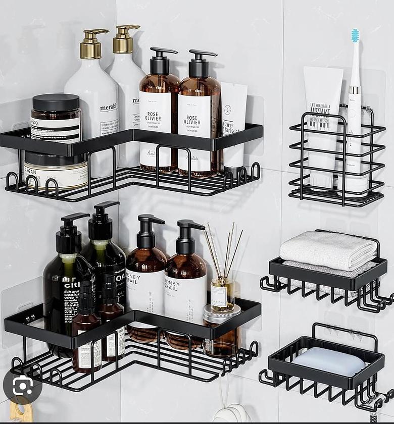 5in1 bathroom shelf organizer image