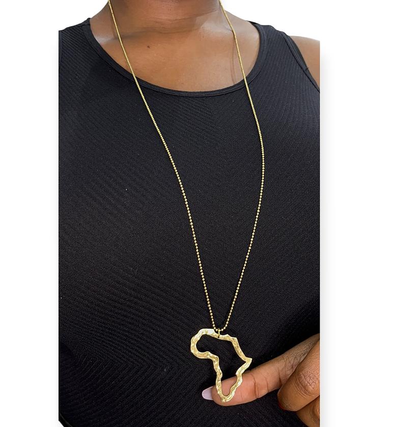 Makena Brass Necklace  image