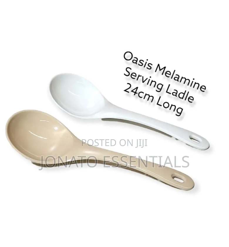 3 Pc Melamine Serving Spoon Set, Serving Ladle image
