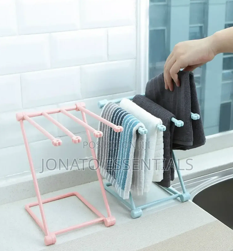 Free Standing Dishcloth Towel Hanger image