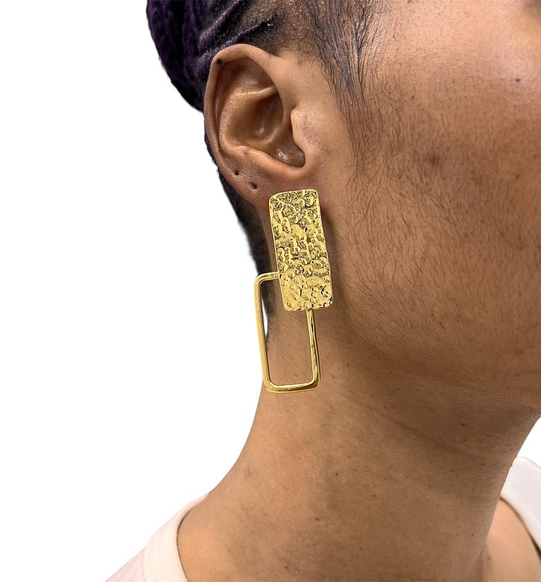 Thandi Brass Earrings  image