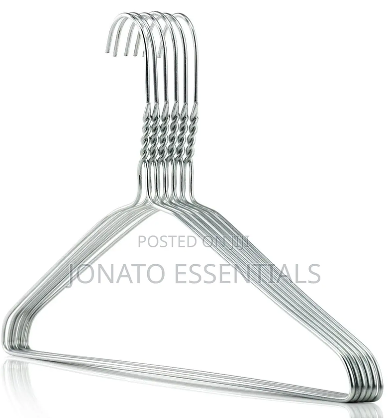 10 Piece Stainless Steel Clothes Hangers image
