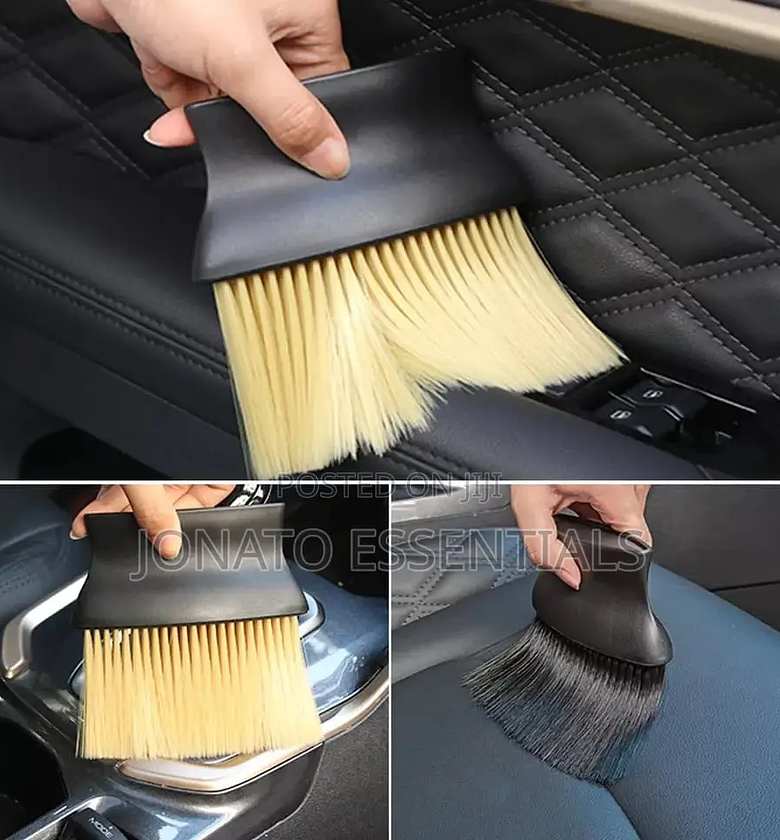 Car Interior Soft Cleaning Brush, Vent Cleaner image