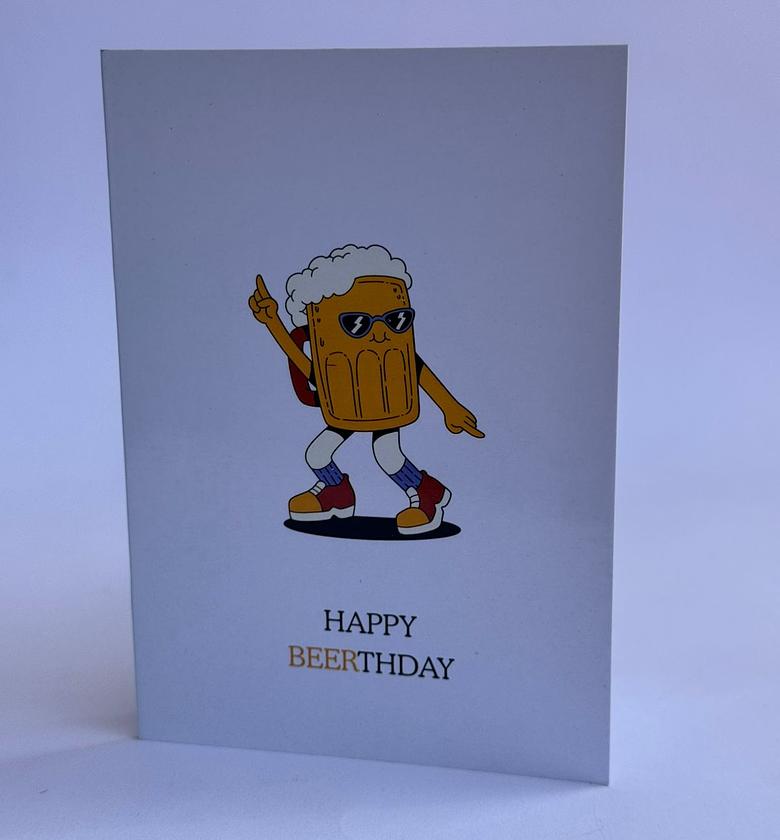Beerthday Card image