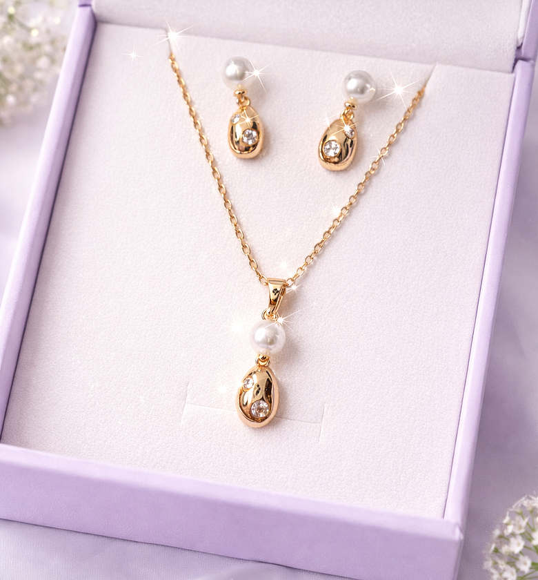 Small Pearl drop set image